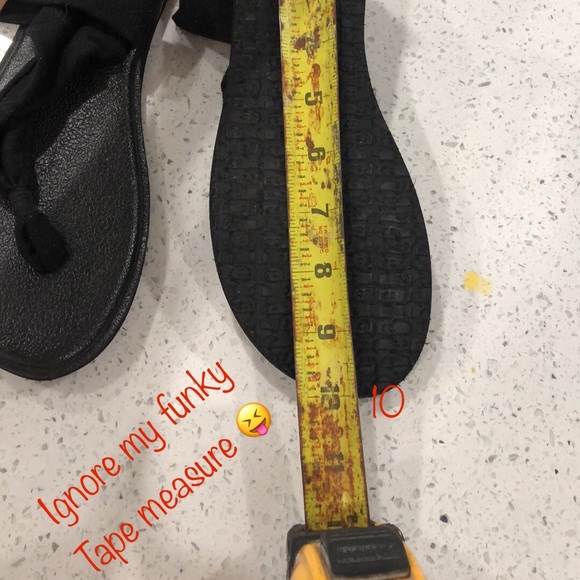 Sanuk yoga triangle thong flip flops “7” - Picture 7 of 7